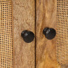 Stolik kawowy Naturalny 80 x 50 x 40 cm Drewno z mango