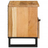 Szafka Nocna Naturalny 40 x 33 x 46 cm Drewno z mango