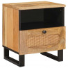 Szafka Nocna 2 pcs Naturalny 40 x 33 x 46 cm Drewno z mango