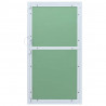 Panel dostępu Zielony i Srebrny 55 x 105 cm