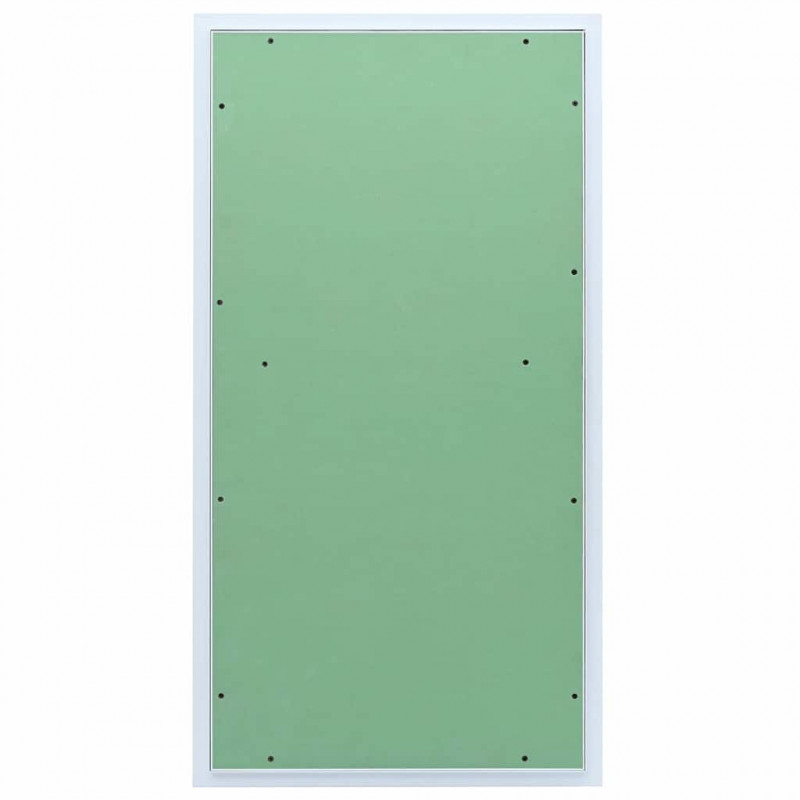 Panel dostępu Zielony i Srebrny 55 x 105 cm