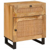 Szafka Nocna Naturalny 50 x 33 x 60 cm Drewno z mango