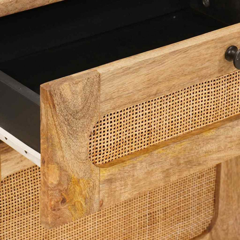 Szafka Nocna Naturalny 50 x 33 x 60 cm Drewno z mango