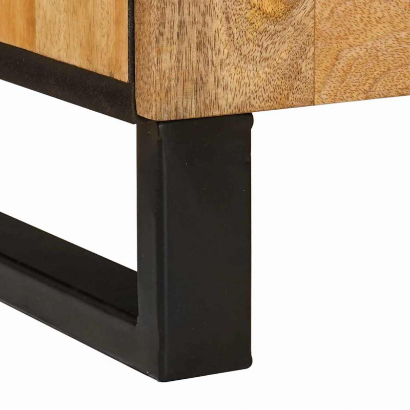 Szafka Nocna Naturalny 50 x 33 x 60 cm Drewno z mango