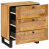 Szafka Nocna Naturalny 50 x 33 x 62 cm Drewno z mango