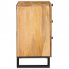Szafka Nocna Naturalny 50 x 33 x 62 cm Drewno z mango