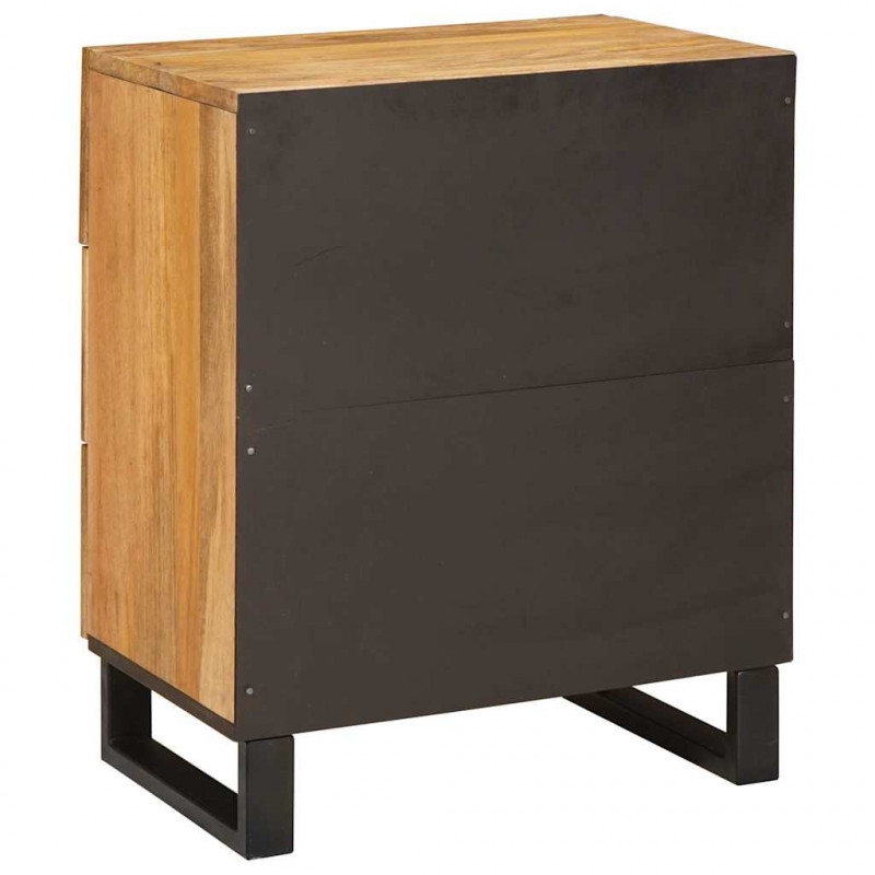 Szafka Nocna Naturalny 50 x 33 x 62 cm Drewno z mango