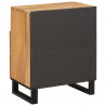 Szafka Nocna Naturalny 50 x 33 x 62 cm Drewno z mango