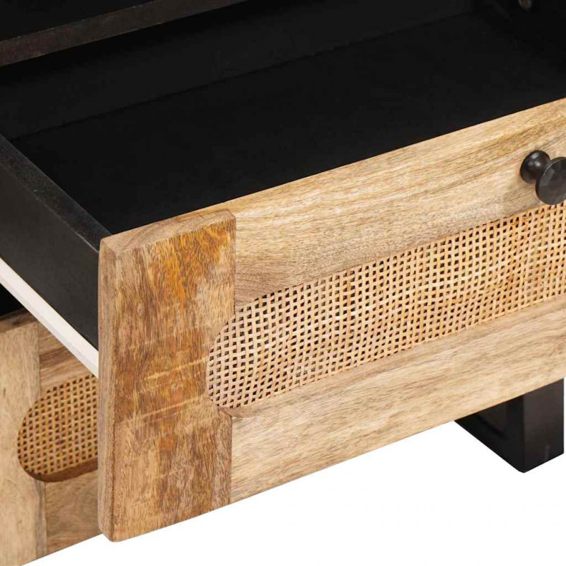 Szafka Nocna Naturalny 50 x 33 x 62 cm Drewno z mango