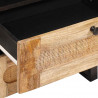 Szafka Nocna Naturalny 50 x 33 x 62 cm Drewno z mango