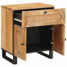 Szafka Nocna Naturalny 50 x 33 x 60 cm Drewno z mango