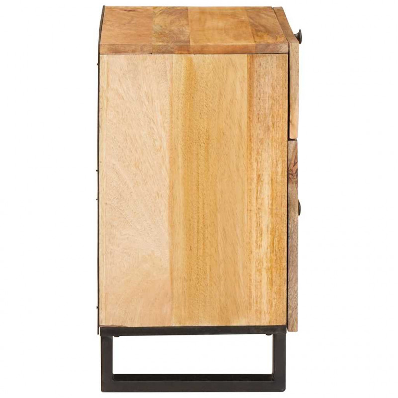 Szafka Nocna Naturalny 50 x 33 x 60 cm Drewno z mango