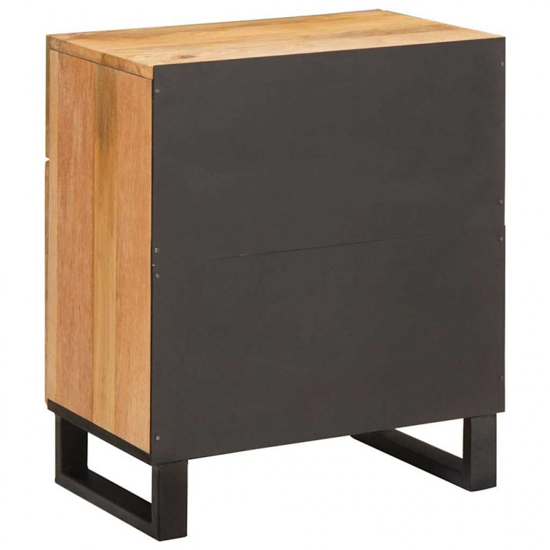 Szafka Nocna Naturalny 50 x 33 x 60 cm Drewno z mango