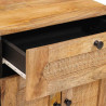 Szafka Nocna Naturalny 50 x 33 x 60 cm Drewno z mango