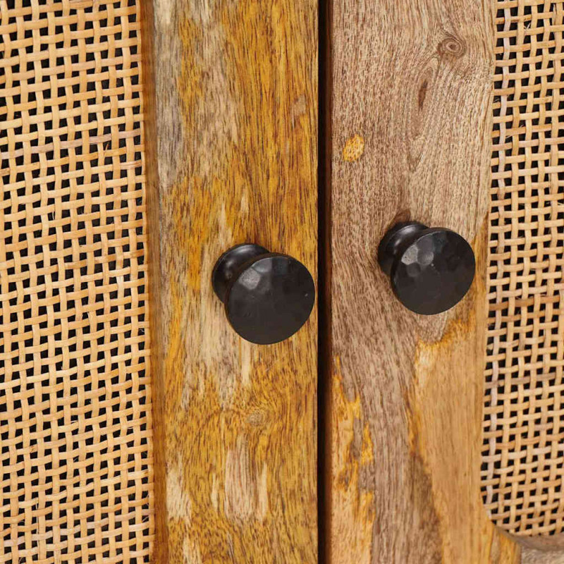 Szafka Nocna Naturalny 50 x 33 x 60 cm Drewno z mango