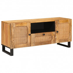 Szafka pod telewizor Brązowy 105 x 33 x 46 cm Drewno z mango