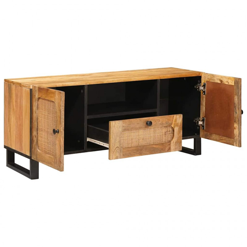 Szafka pod telewizor Brązowy 105 x 33 x 46 cm Drewno z mango
