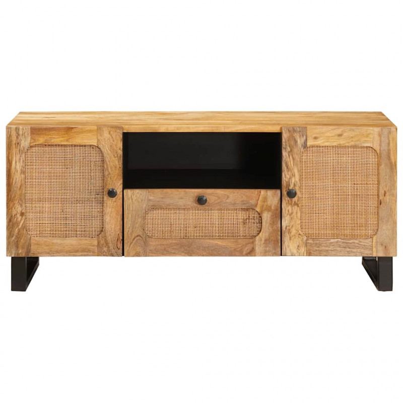 Szafka pod telewizor Brązowy 105 x 33 x 46 cm Drewno z mango