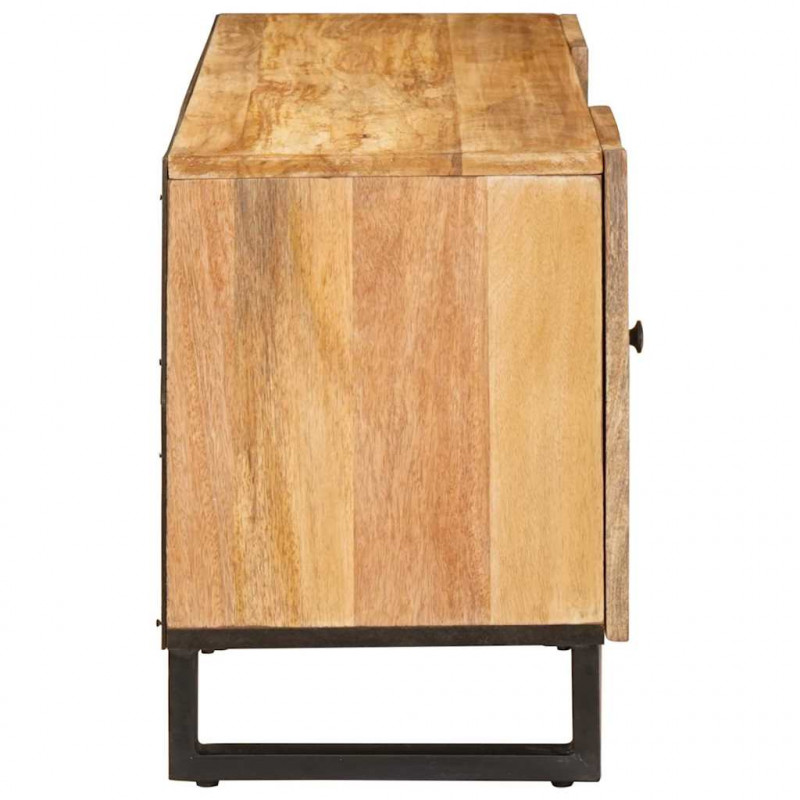Szafka pod telewizor Brązowy 105 x 33 x 46 cm Drewno z mango