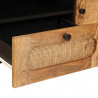Szafka pod telewizor Brązowy 105 x 33 x 46 cm Drewno z mango