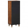 Highboard z półką Brązowy 40 x 33 x 110 cm Drewno z mango