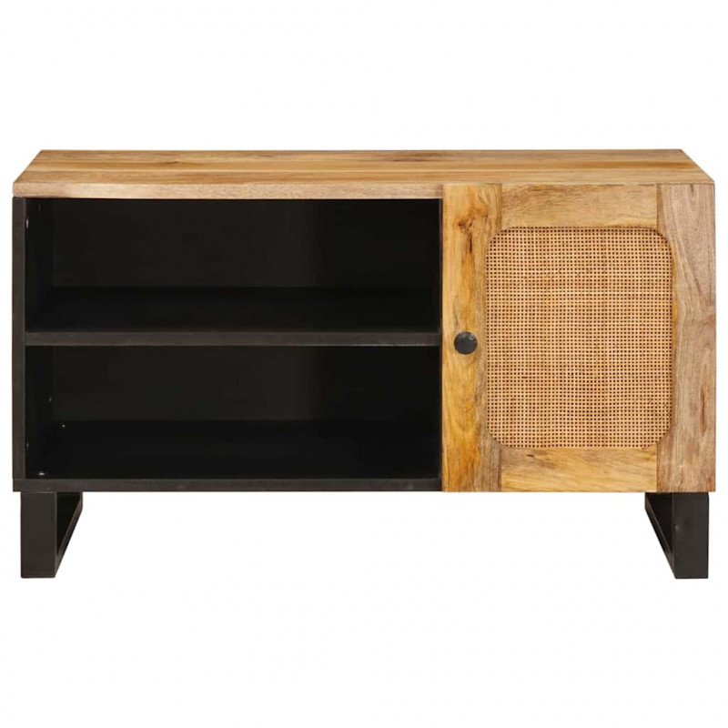 Szafka pod telewizor Brązowy 80 x 33 x 46 cm Drewno z mango