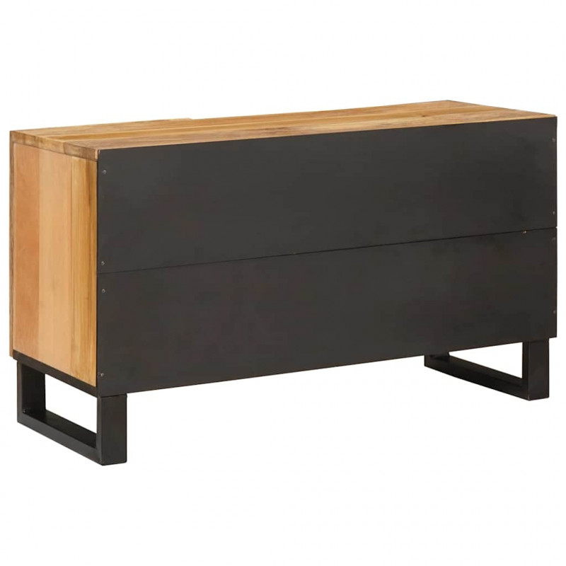Szafka pod telewizor Brązowy 80 x 33 x 46 cm Drewno z mango