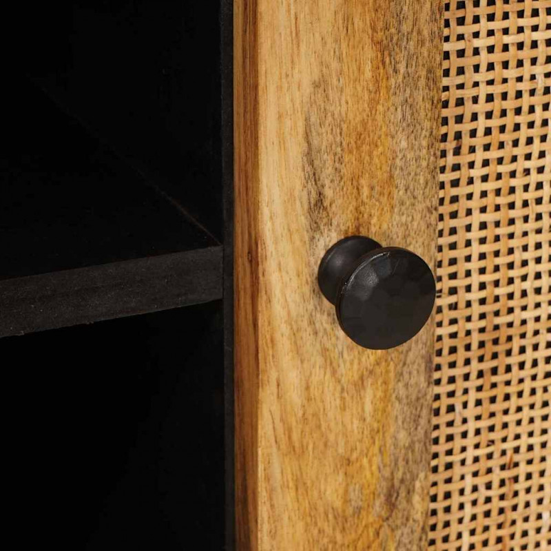 Szafka pod telewizor Brązowy 80 x 33 x 46 cm Drewno z mango