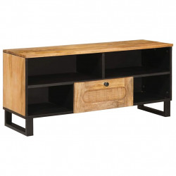 Szafka pod telewizor Brązowy 100 x 33 x 46 cm Drewno z mango