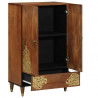 Highboard z szufladą Brązowy 60 x 33 x 100 cm Drewno z mango