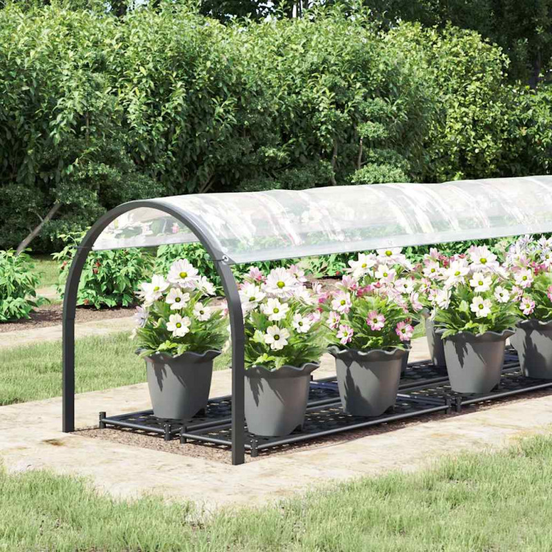 Przezroczysta plandeka z oczkami 1x5 m Polietylen