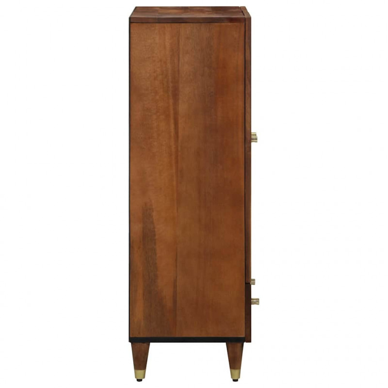 Highboard z szufladą Brązowy 60 x 33 x 100 cm Drewno z mango