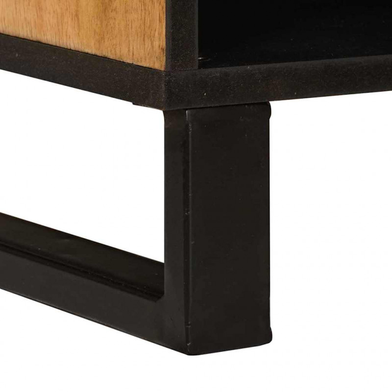 Szafka pod telewizor Brązowy 100 x 33 x 46 cm Drewno z mango