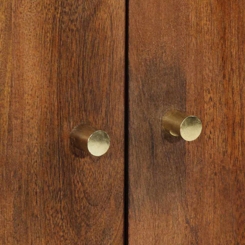 Highboard z szufladą Brązowy 60 x 33 x 100 cm Drewno z mango