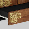 Highboard z szufladą Brązowy 60 x 33 x 100 cm Drewno z mango
