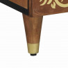 Highboard z szufladą Brązowy 60 x 33 x 100 cm Drewno z mango