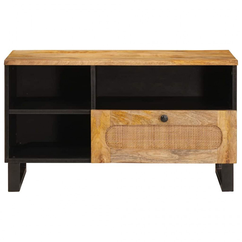 Szafka pod telewizor Brązowy 80 x 33 x 46 cm Drewno z mango