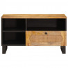 Szafka pod telewizor Brązowy 80 x 33 x 46 cm Drewno z mango