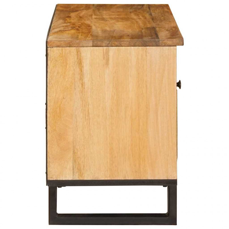 Szafka pod telewizor Brązowy 80 x 33 x 46 cm Drewno z mango