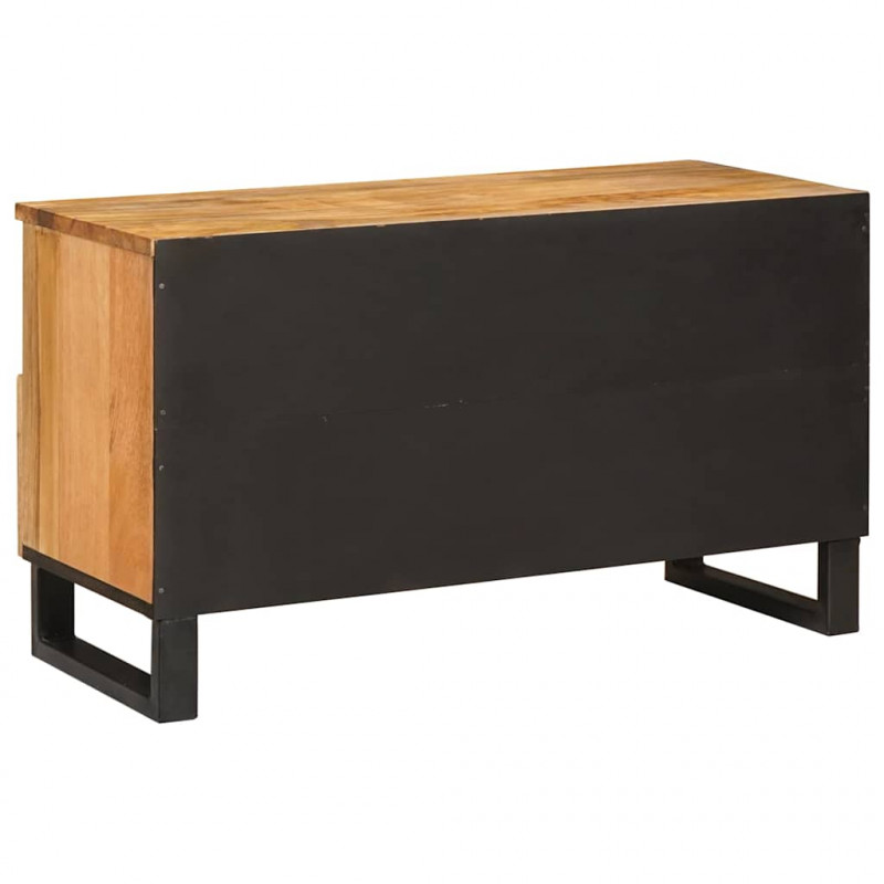 Szafka pod telewizor Brązowy 80 x 33 x 46 cm Drewno z mango