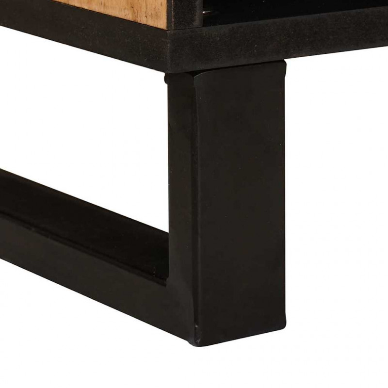 Szafka pod telewizor Brązowy 80 x 33 x 46 cm Drewno z mango