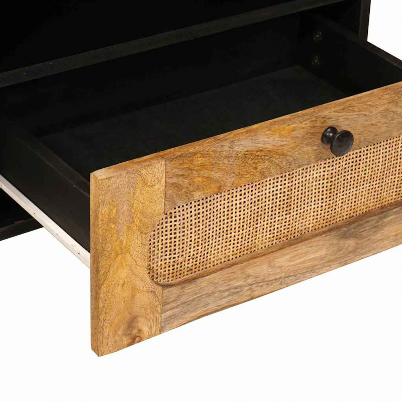 Szafka pod telewizor Brązowy 80 x 33 x 46 cm Drewno z mango