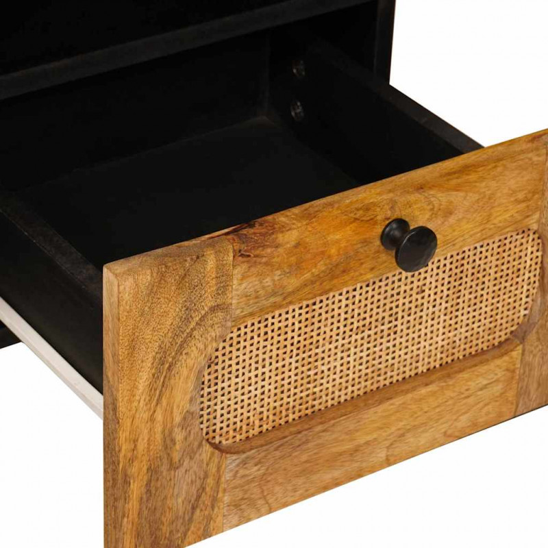 Szafka pod telewizor Brązowy 100 x 33 x 46 cm Drewno z mango