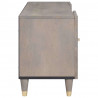 Szafka pod telewizor Szary 105 x 33 x 46 cm Drewno z mango
