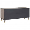 Szafka pod telewizor Szary 105 x 33 x 46 cm Drewno z mango
