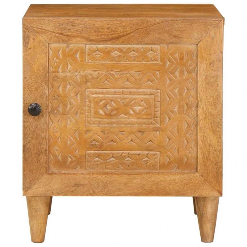 Szafka Nocna 2 pcs Jasny Brąz 40 x 33 x 46 cm