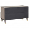 Szafka pod telewizor Szary 80 x 33 x 46 cm Drewno z mango