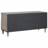 Szafka pod telewizor Szary 100 x 33 x 46 cm Drewno z mango