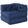 Modularna sofa patchworkowa Indygo 70 x 70 x 56 cm tkanina