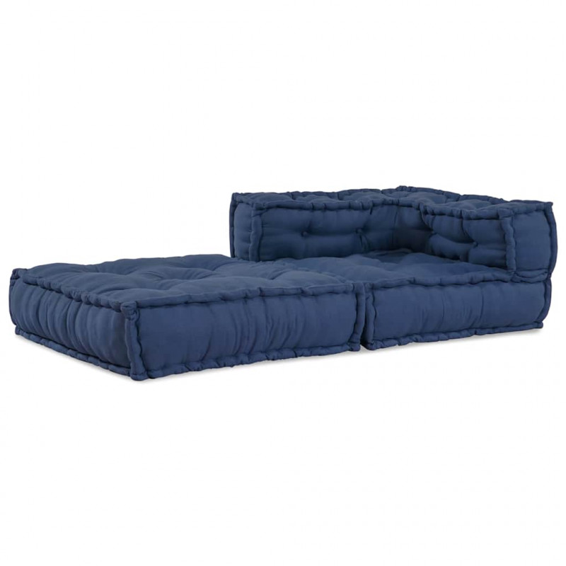 Modularna sofa patchworkowa Indygo 70 x 70 x 56 cm tkanina
